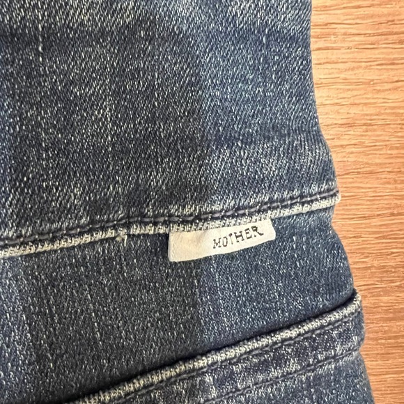 Mother Jeans Sz 27 The Triple Stack Looker - Picture 6 of 12